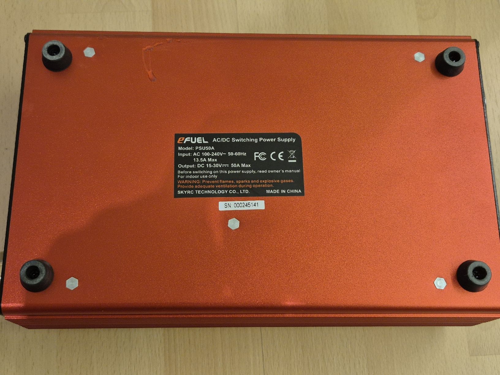 Batterie, Caricabatterie & Alimentatori: eFUEL PSU50A Netzteil 1200W 15-30V 50A – Usato da Merenschwand venduto da Wobisch 3