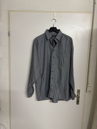 Herrenhemd MAC MORRIS grau Grösse XL guter Zustand