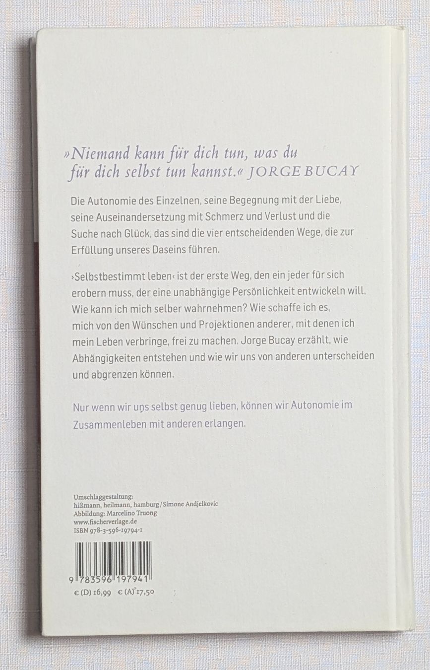 Libri: Selbstbestimmt leben - Jorge Bucay – Nuovo (secondo la descrizione) da Wängi venduto da ABIZONE-86 1