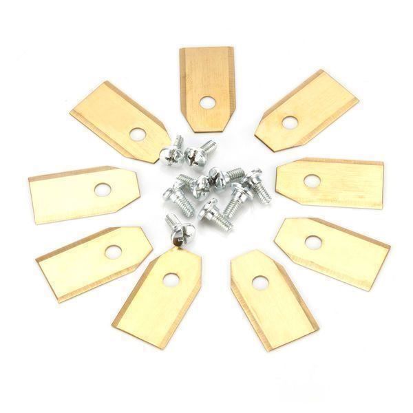 Tagliaerba: Messer Klinge Husqvarna Rasenmäher 9pcs – Nuovo (secondo la descrizione) da Thun venduto da onlino