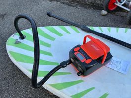 Airboard Stand Up Paddle Set mit Pumpe und Transportwagen