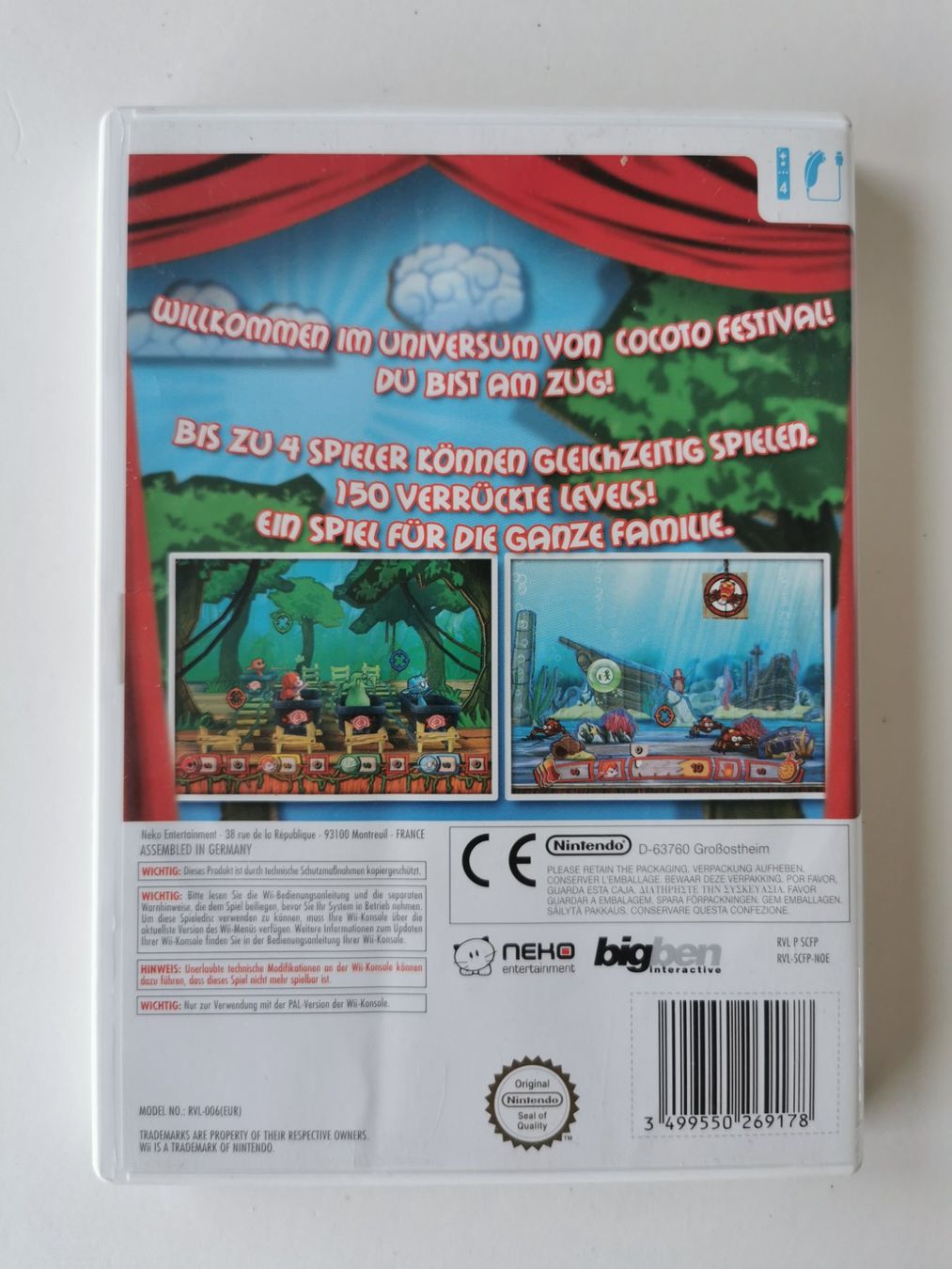 Nintendo Giochi: Wii - Cocoto Festival – Usato da Lenzburg venduto da eyworld 2