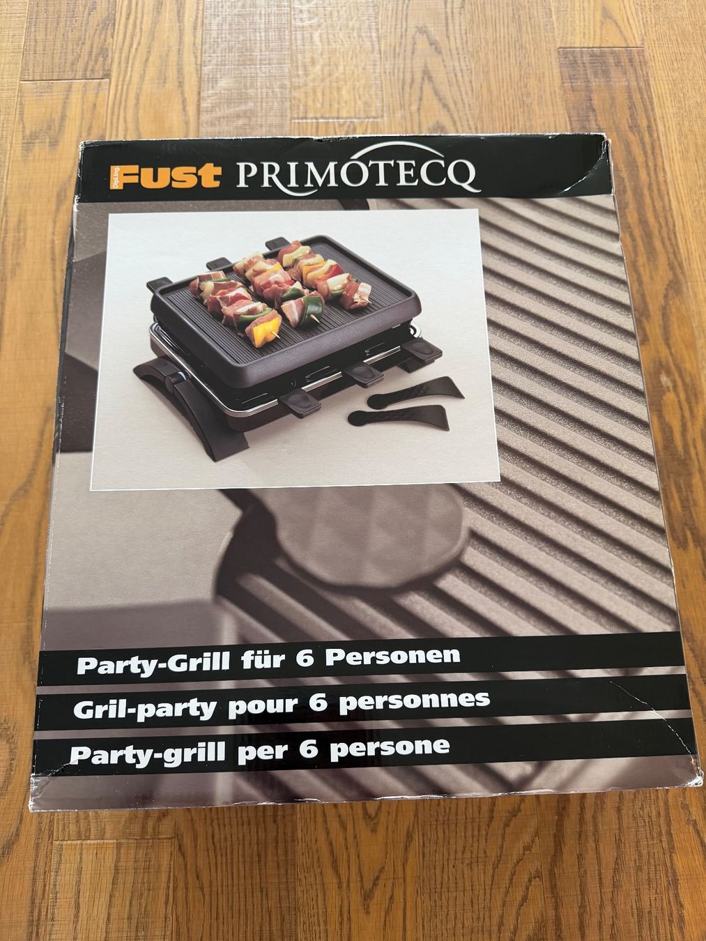 Primotecq Griglie: Fust Primotecq Raclette 6 – Nuovo e nell'imballaggio originale da Wetzikon ZH venduto da speedmas