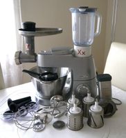 Kenwood Chef Elite KVC51 Fleischwolf + Mixer + viel Zubehör