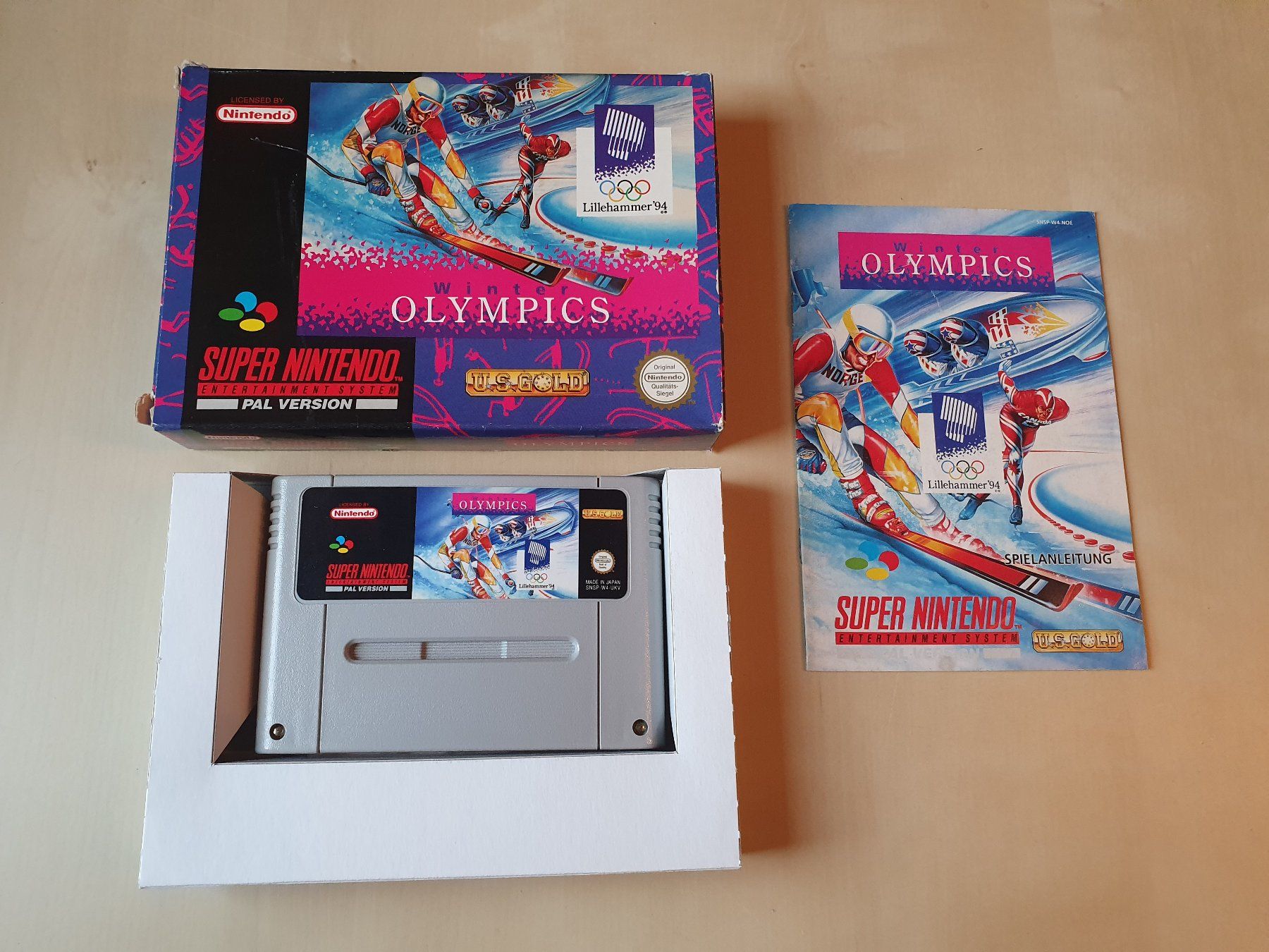 Nintendo Giochi: Winter Olympics Lillehammer 94 – Usato da Stansstad venduto da collectorsshop 4