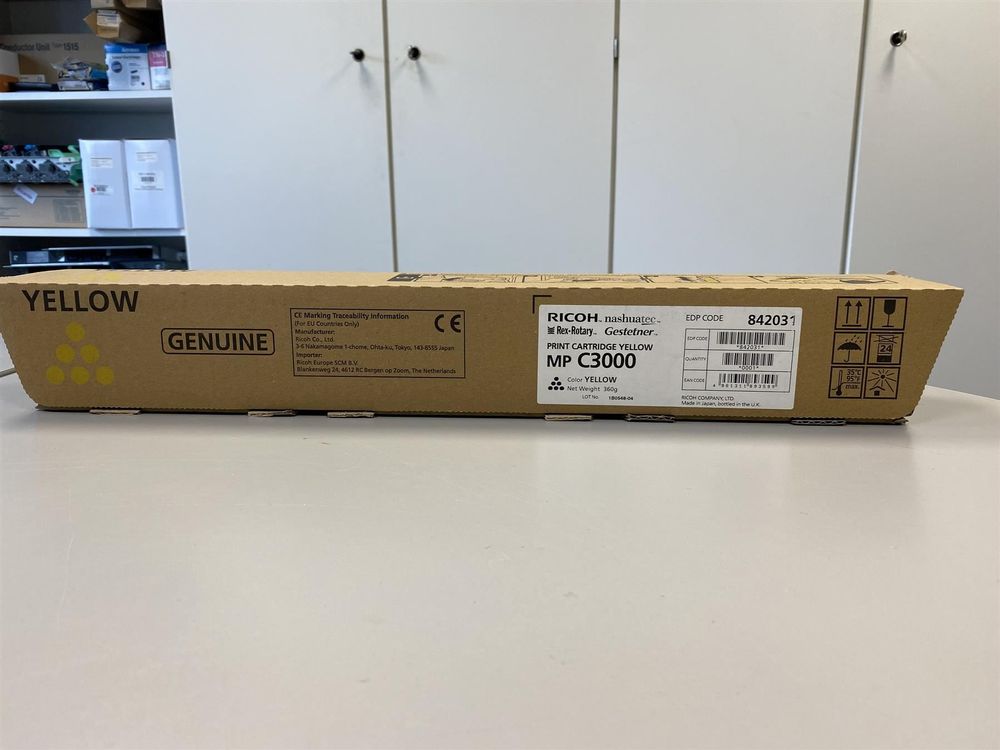 Toner RICOH Gelb - MP C2000-C2500-C3000 (Neu und originalverpackt) in ...