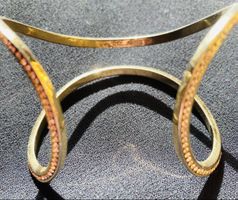 Bracelet métal doré original 
