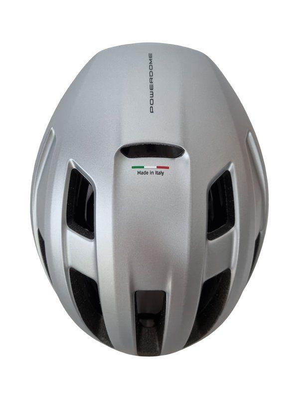 Abus Caschi: ABUS Fahrradhelm silber 57-61 cm – Nuovo (secondo la descrizione) da Wangen b. Olten venduto da Restwert_Wangen 1