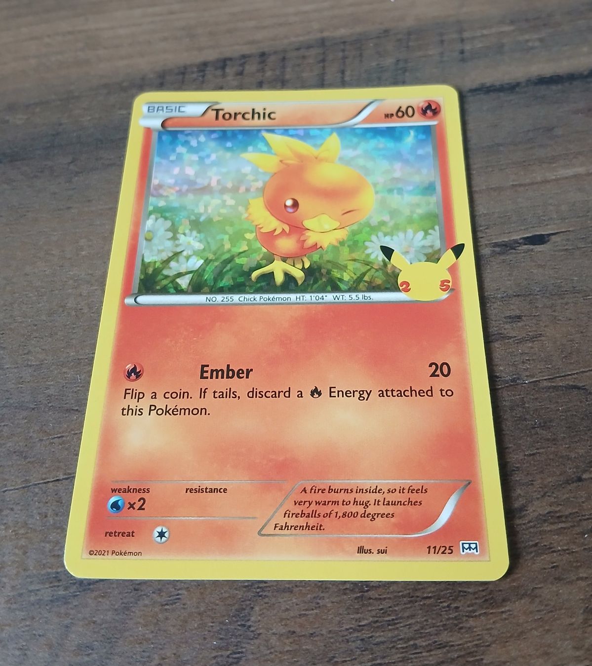 Pokémon Carte collezionabili: Pokemon Torchic 11/25 holo – Usato da Märwil venduto da Chi_87pp