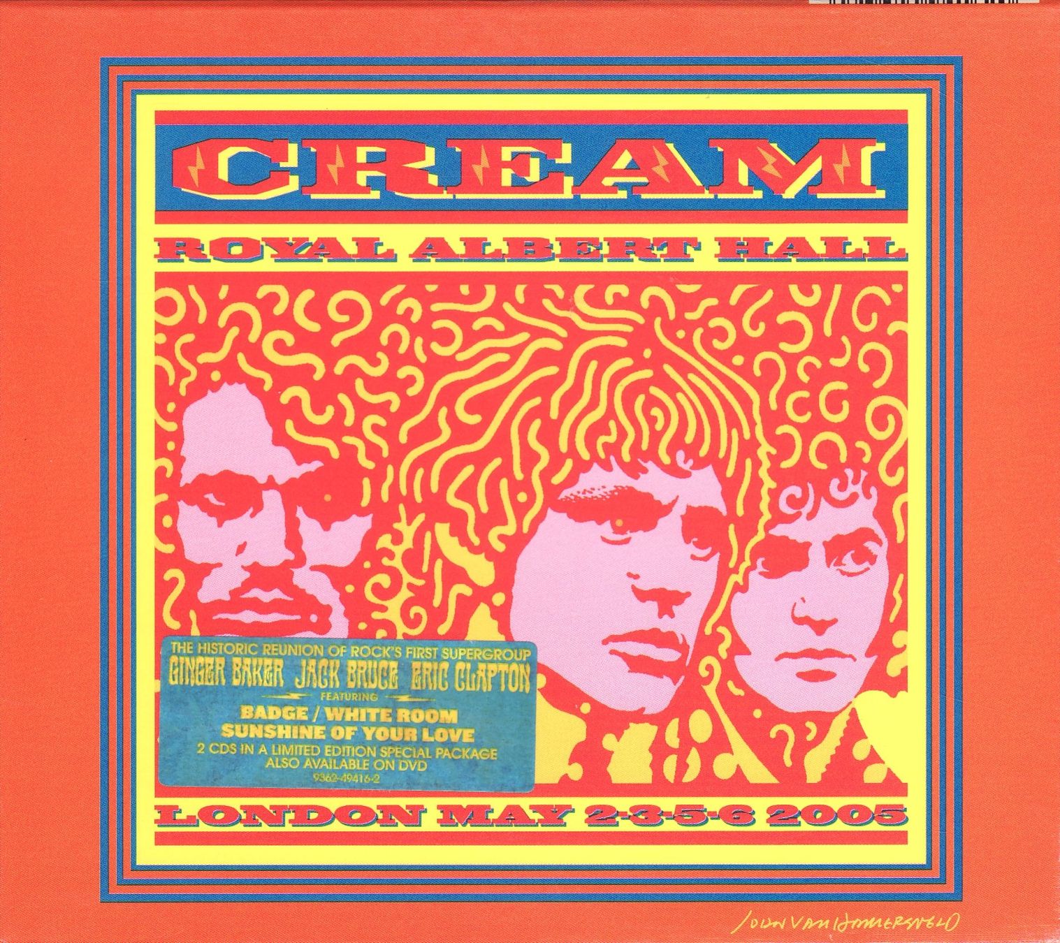 CD: Cream Royal Albert Hall - London - May – Nuovo (secondo la descrizione) da Boussens venduto da catfood01