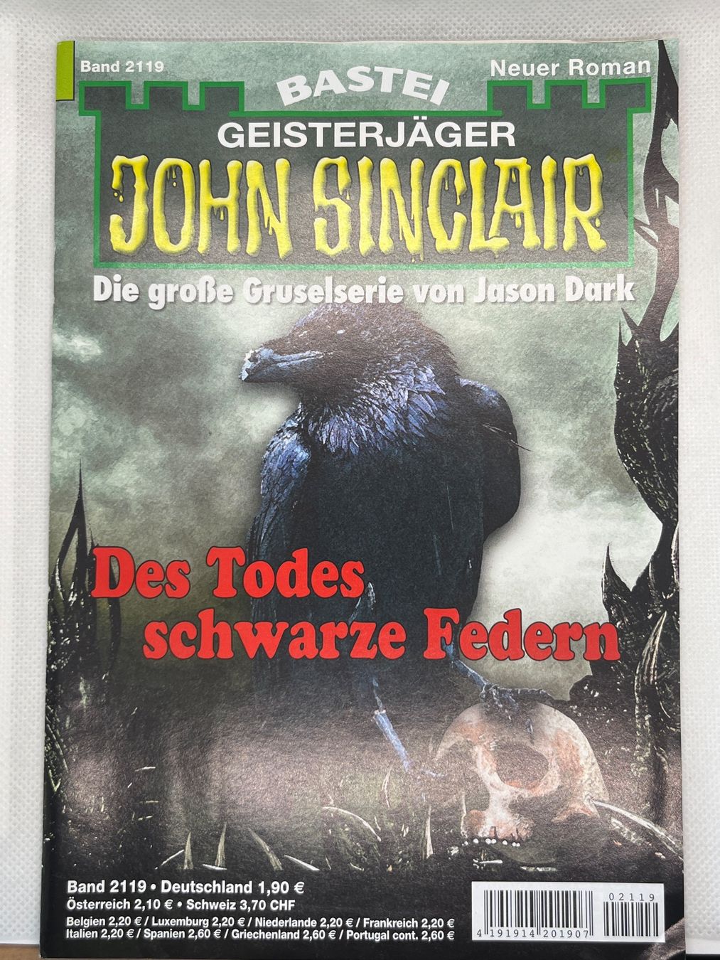 Bücher: John Sinclair - Des Todes schwarze Federn, Band 2119 – Gebraucht aus Hinterkappelen von Kim1992