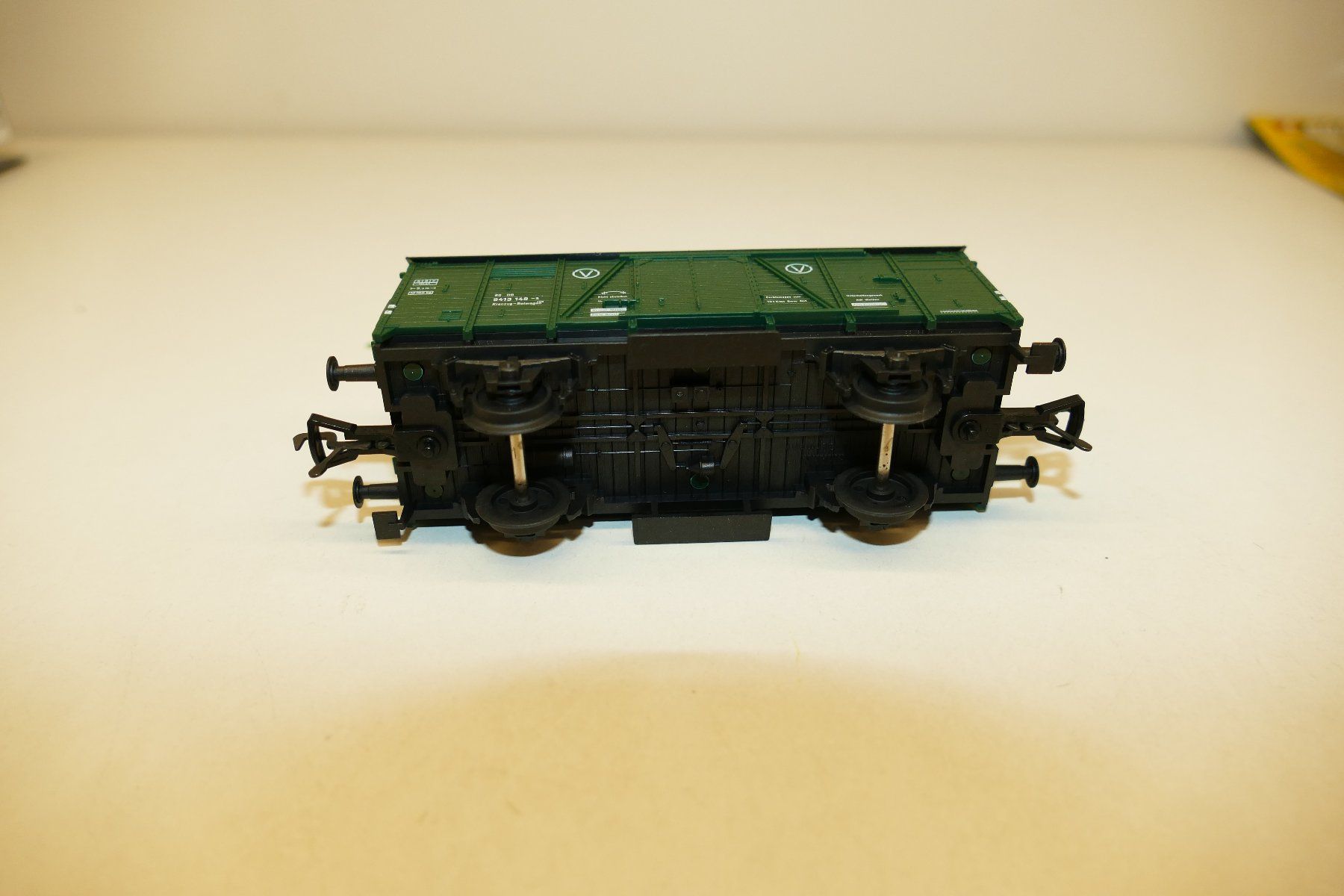 Fleischmann Modellini di ferrovie: Fleischmann H0: DB Kranzug Gerätewagen – Nuovo e nell'imballaggio originale da Niederhasli venduto da rail-duerst 4
