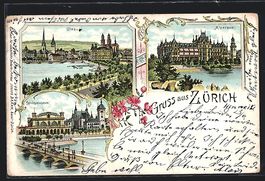 Litho Zürich, Utoquai, Alpenquai und La