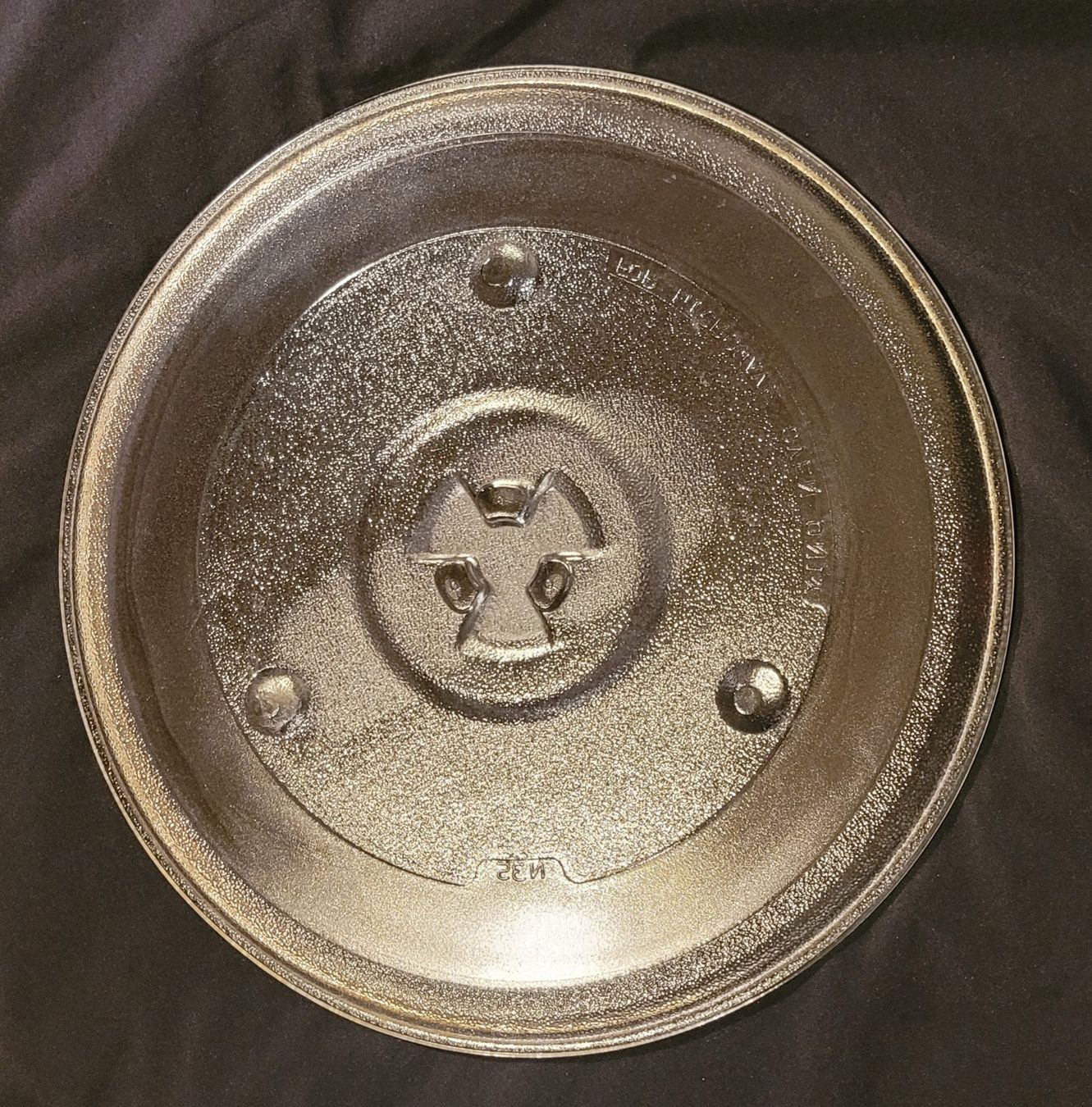 Küchengeräte: Mikrowelle-Drehteller-Glasplatte, 270 mm – Gebraucht aus Zürich von Avd 3