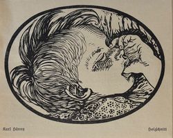 Karl Hänny, Holzschnitt, 1912 - Kind