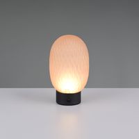 LED Tischleuchte, Akku, USB, 21 cm Höhe