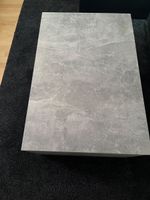 Salontisch Paulina 90x41x60cm Beton-Optik / Weiss