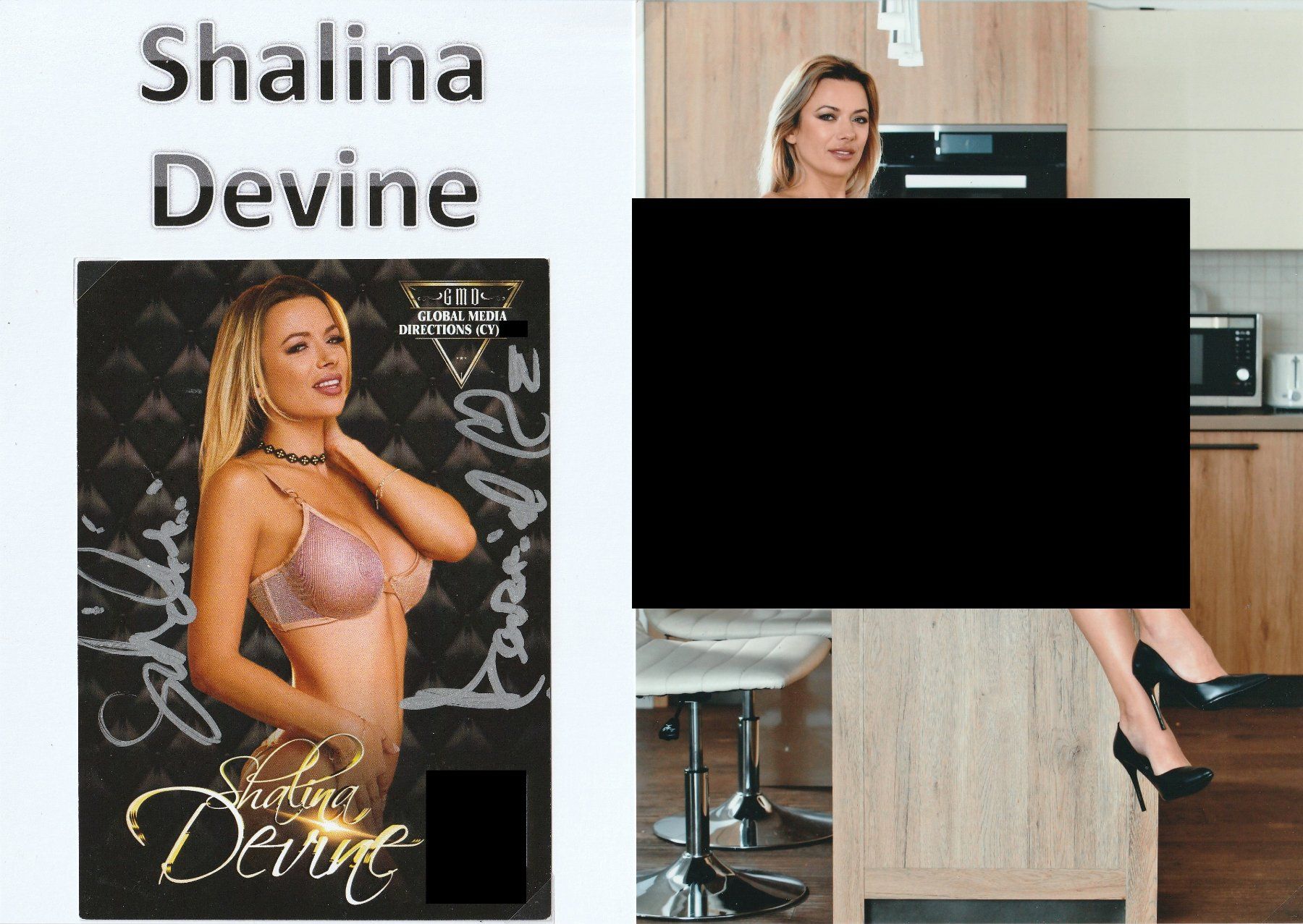 Autogramme: Shalina Devine / Originalautogramm – Gebraucht aus Schwyz von racingautographs