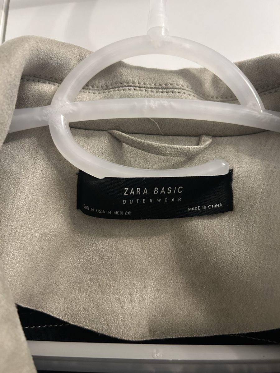 Zara Jacken: Bikerjacke Zara Basic Wildlederoptik beige Grösse M – Gebraucht aus Zürich von LeaMilj 1