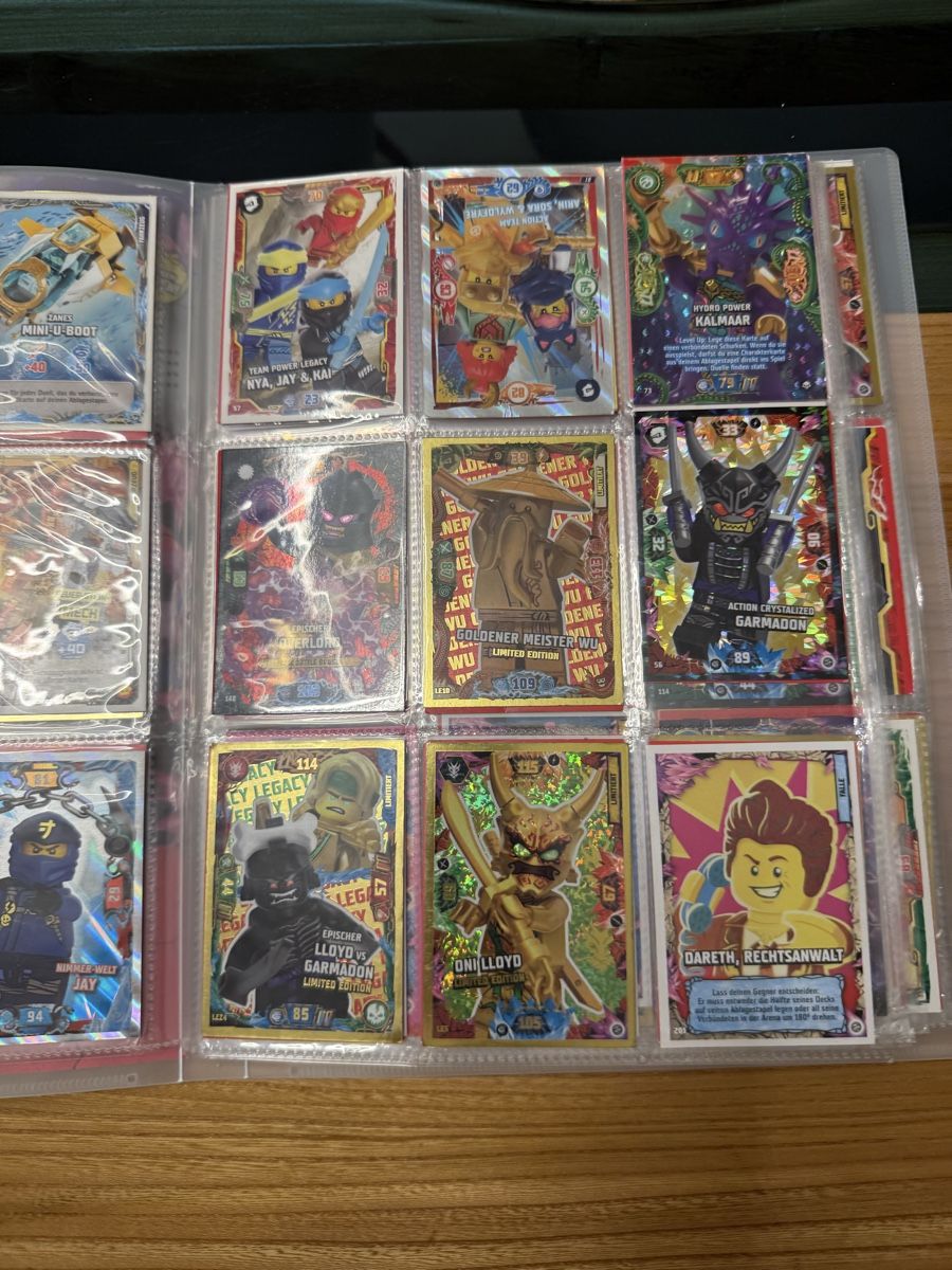 Carte collezionabili: 480x LEGO Ninjago Sammelkarten – Usato da Konolfingen venduto da likeacat 1
