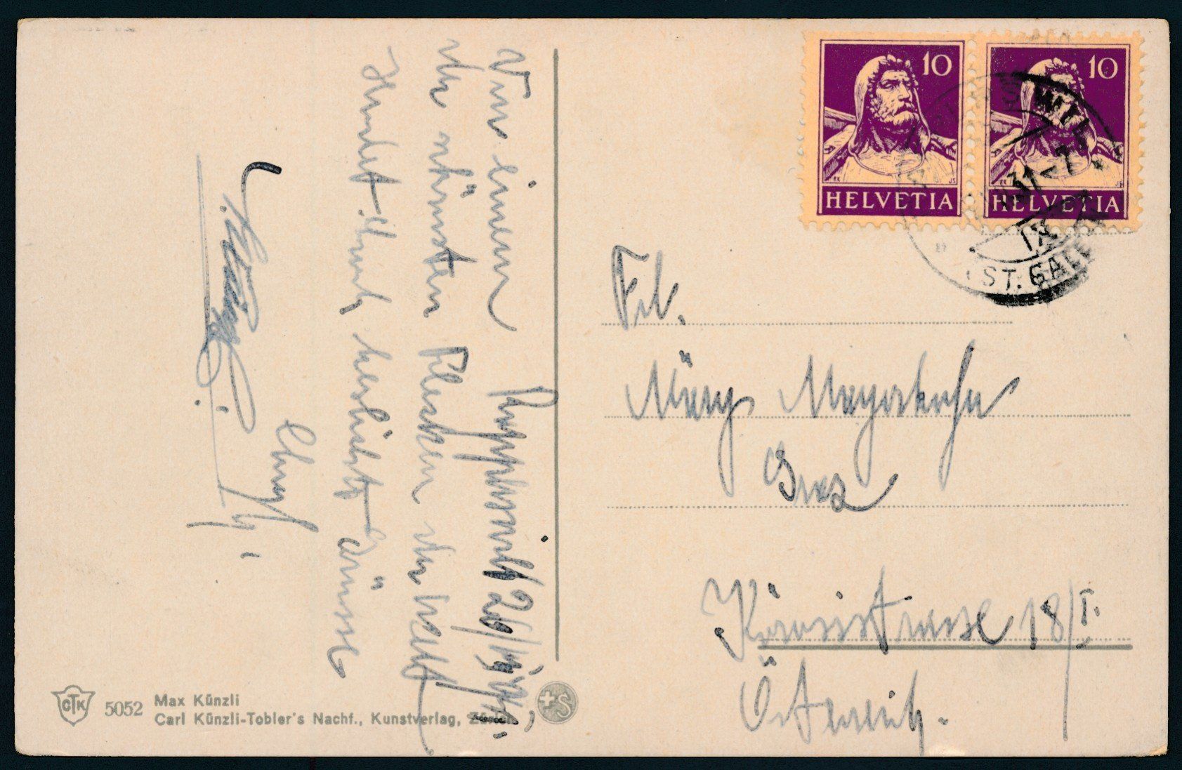 Cartoline postali: AK: Rapperswil – Usato da Bonau venduto da Profila3 1