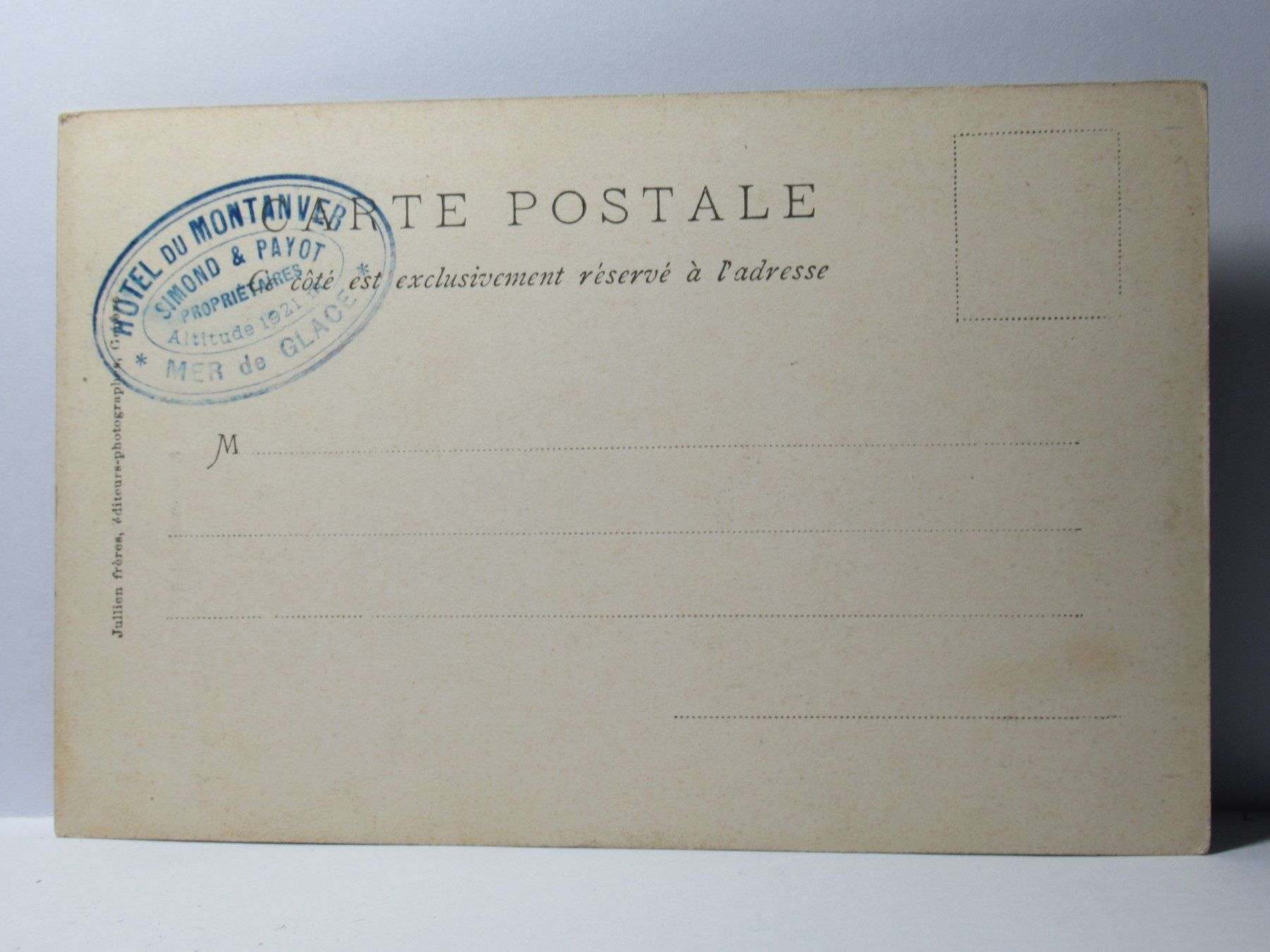 Cartoline postali: Chamonix Passage des Ponts , Bergsteiger – Nuovo (secondo la descrizione) da Grenchen venduto da Bluemchen1900 1