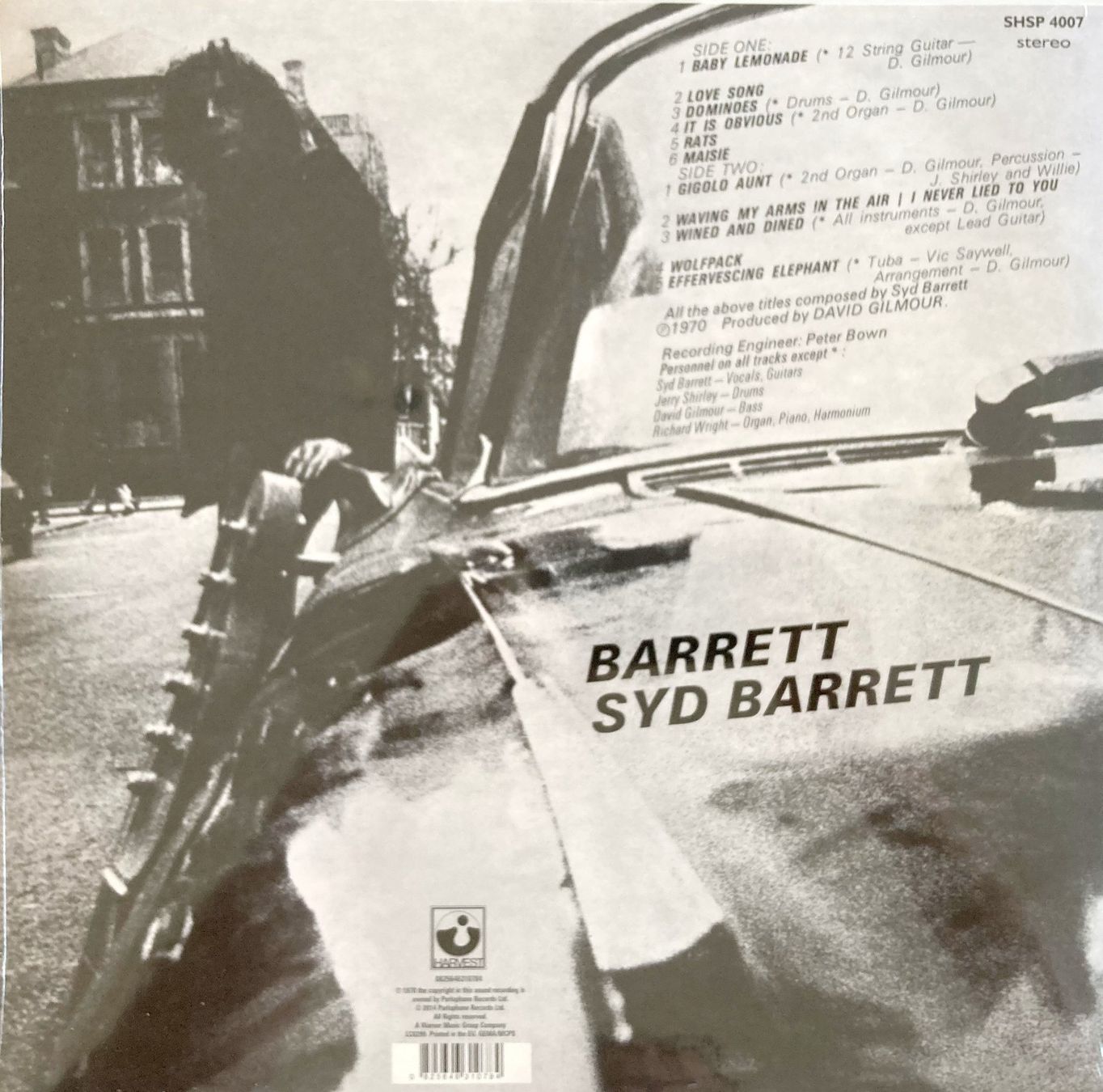 Vinyles: PINK FLOYD / SYD BARRETT - BARRETT – Neuf avec emballage d'origine à Bottens par hotter-than-hell 1