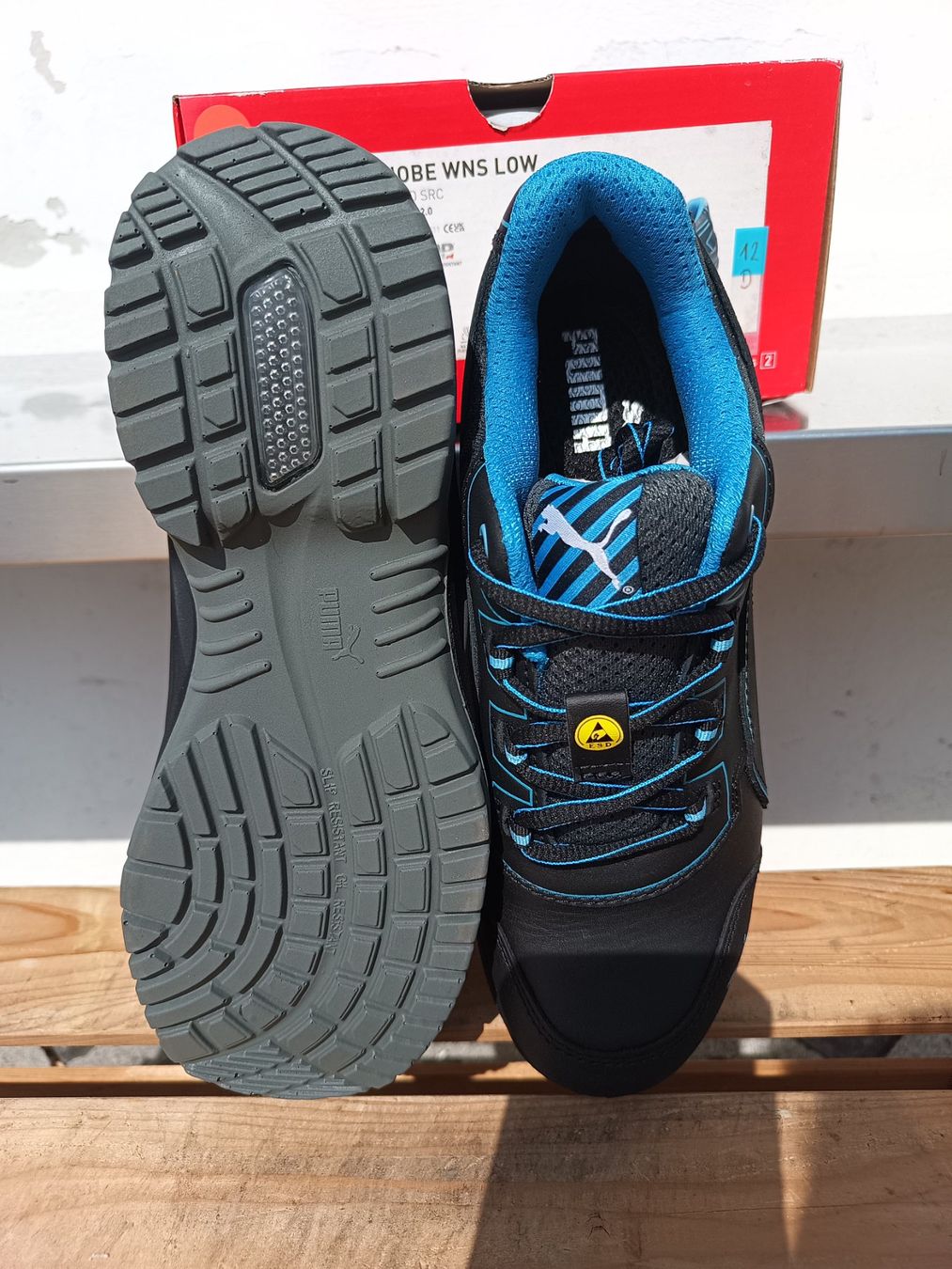 Puma Damenschuhe: Puma Sicherheitsschuhe S3 SRC 40 – Neu und originalverpackt aus Oberegg von A-Z.Handel.Loehrer 4