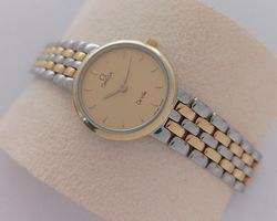 Omega De Ville Bicolor 18k Stahl – Ref 795.1111 – Top Zustan