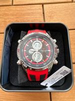 Montre FREDERIC DUAL TIME SPORT rouge neuf