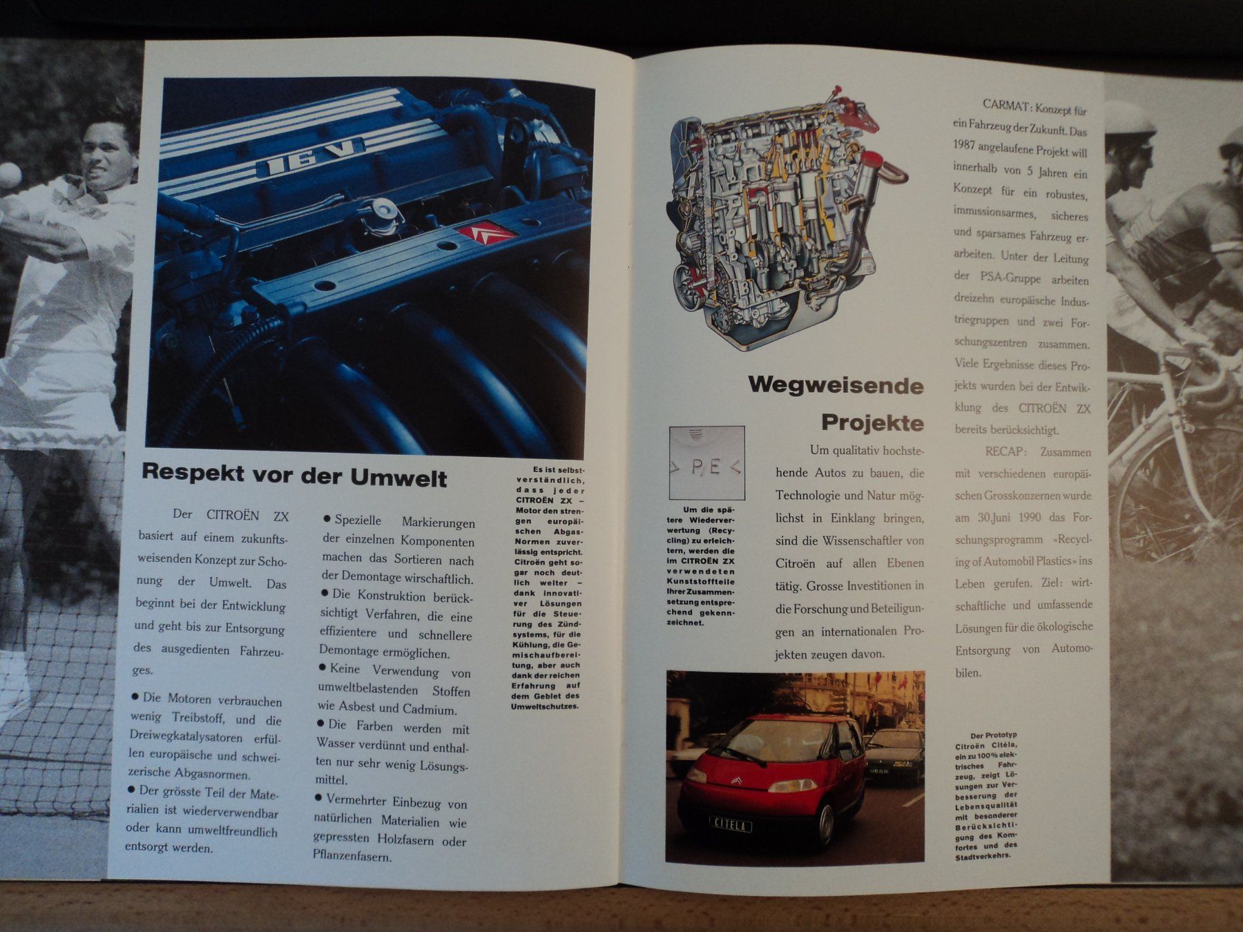 Citroën Documenti: Prospekt Citroen ZX 1992 – Usato da Schwarzenburg venduto da modelCARama 6