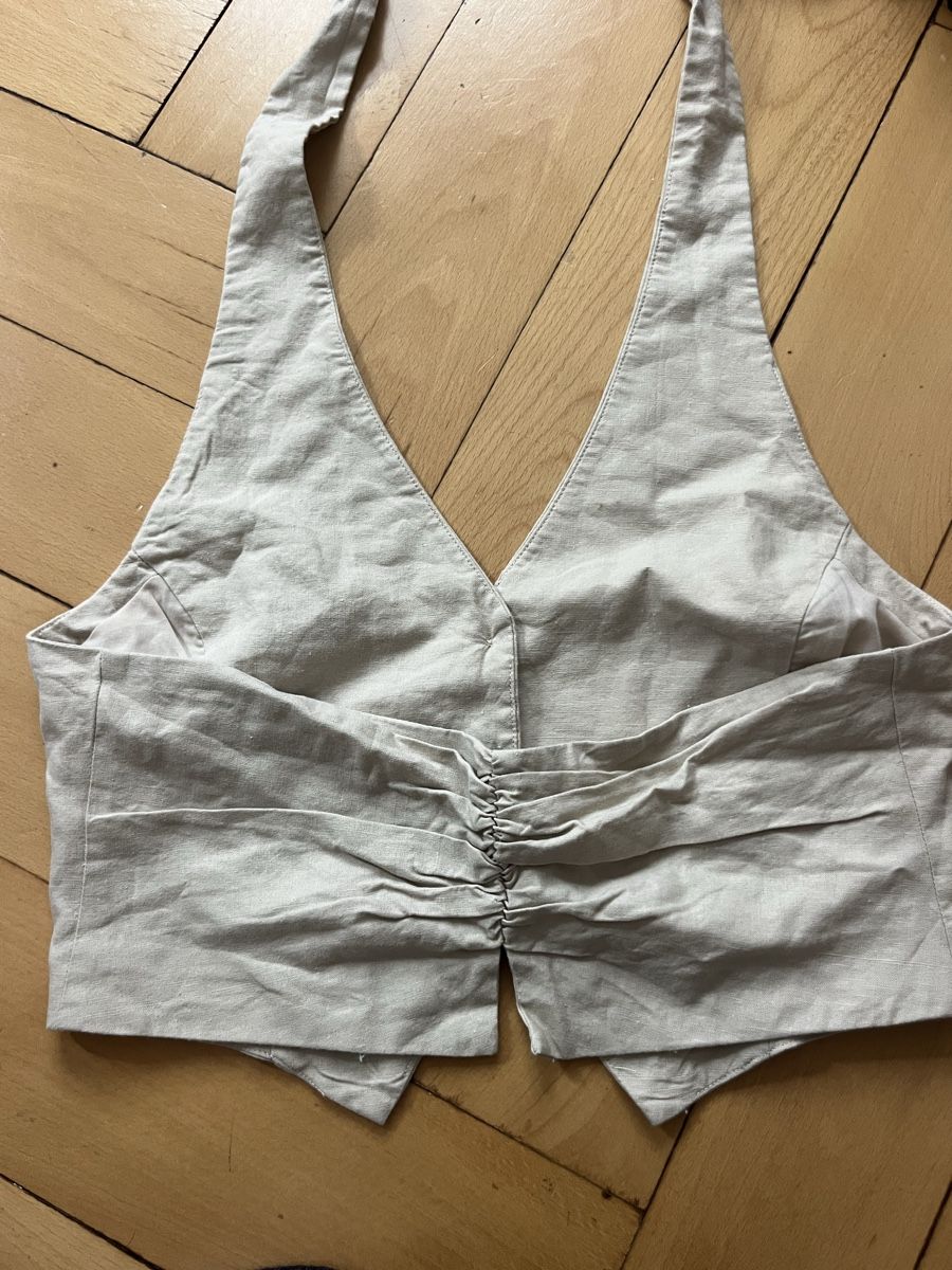 Top: Linen top – Usato da Zürich venduto da sunshinezuerich 1