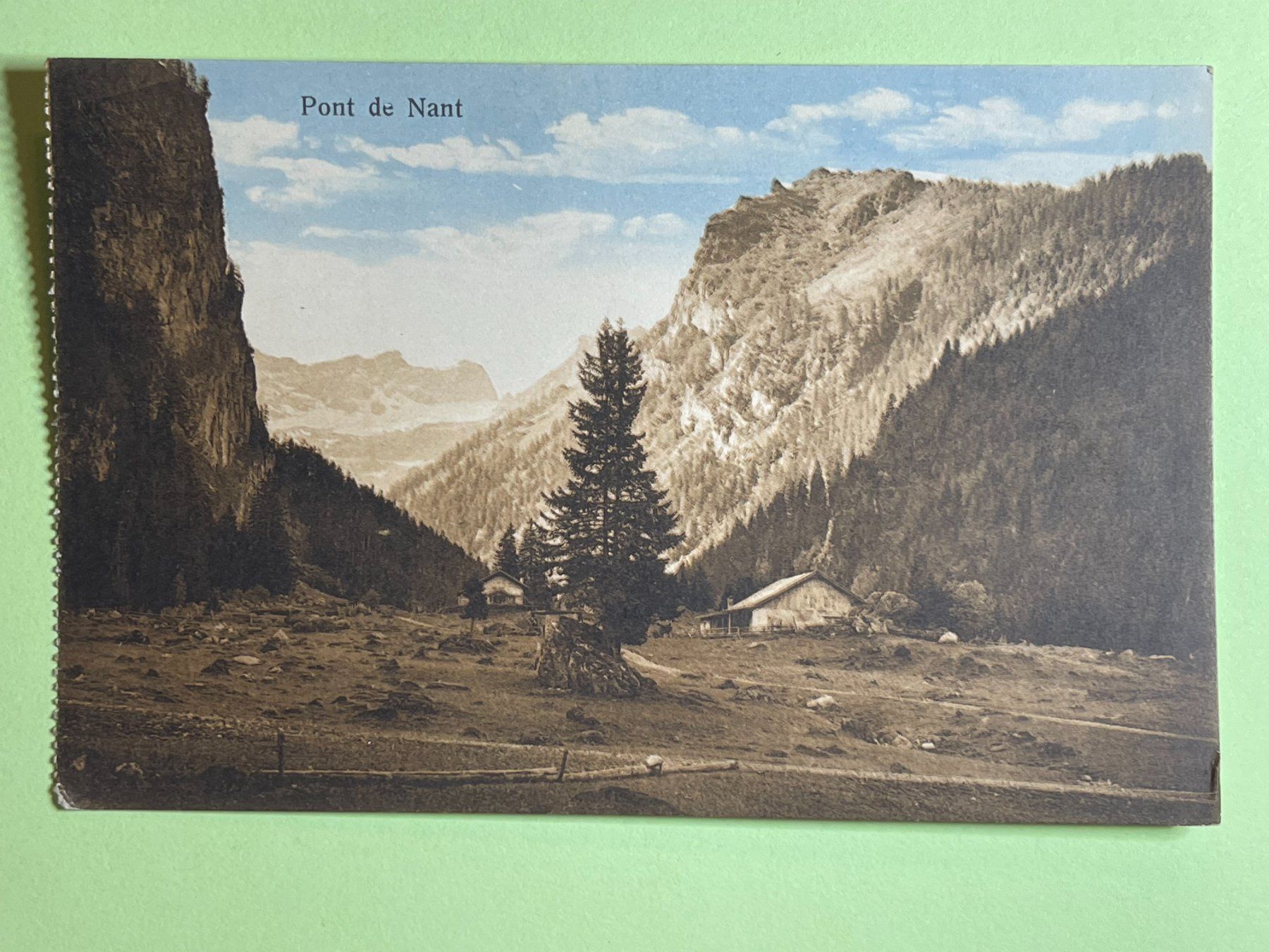 Cartoline postali: Pont de Nant – Usato da Steg VS venduto da _vinci_