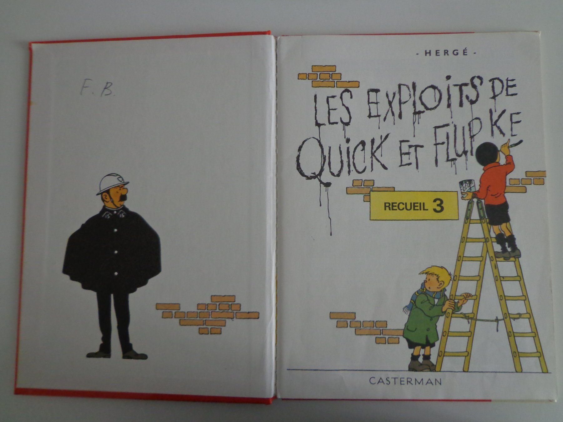 Fumetti: BD Hergé , Les exploits de Quick et Flupke, recueil 3 – Usato da Le Locle venduto da aou_rf8w 1