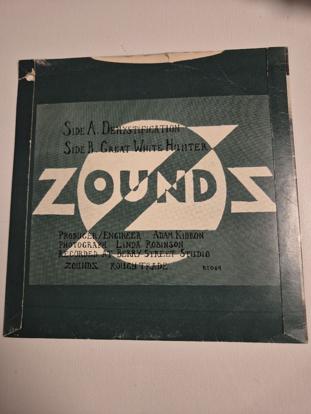 Vinyles: Zounds  - Demystification - Single 7  – D'occasion à Uster par newwave0 1