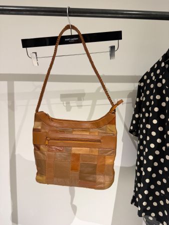 Joli sac vintage simili cuir années  70