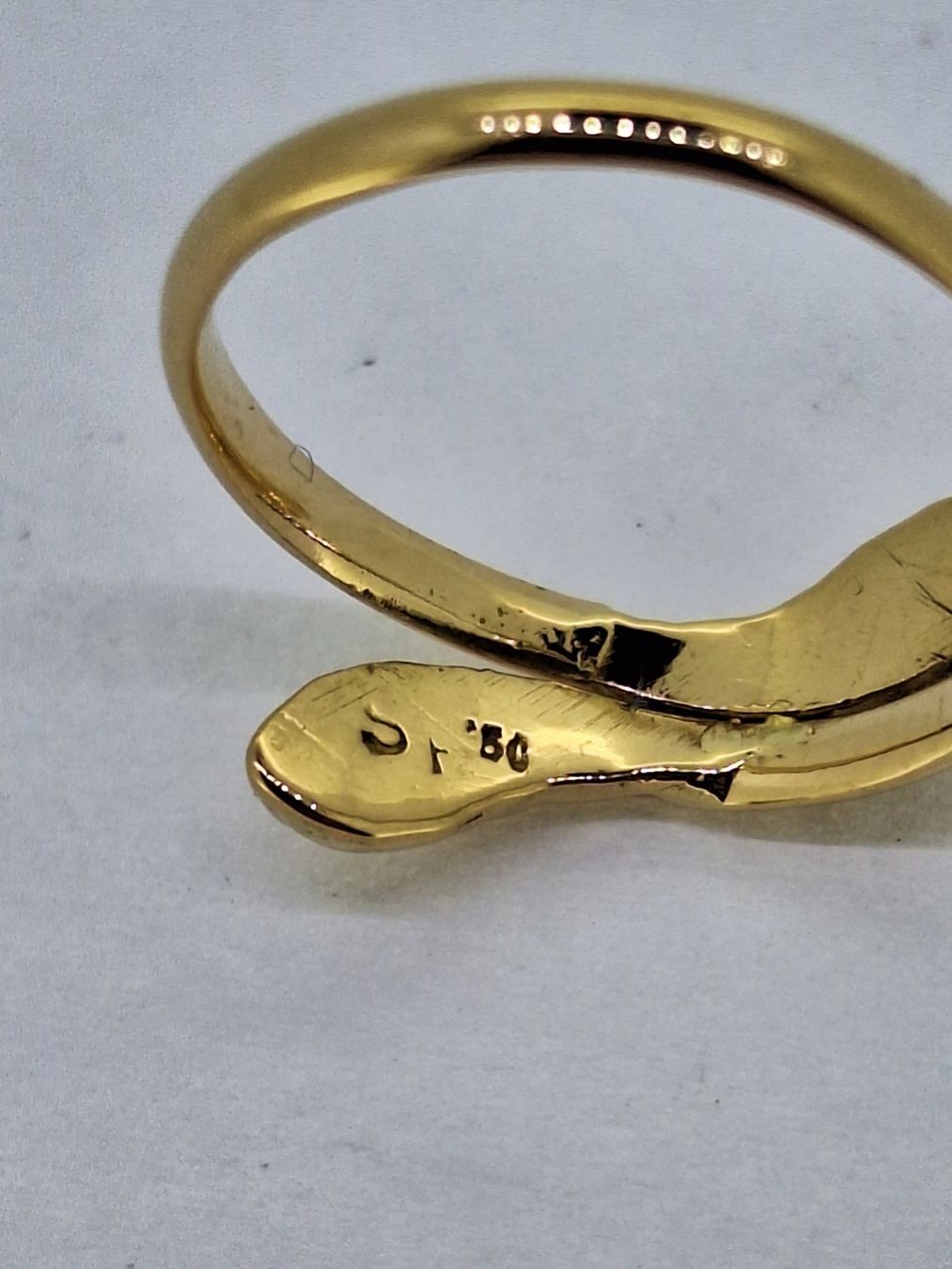 Bagues: Edler Ring in 750 Gelbgold – D'occasion à Unterägeri par Altgoldschmuck 4