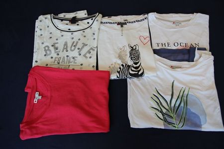 T- Shirt, Grösse 40, Street One, 5 Stück