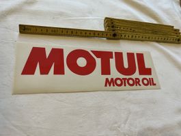 Motul Sticker Weiss Vintage