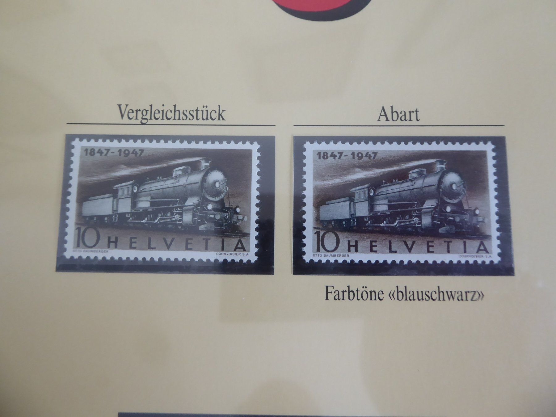 Alle Briefmarken: § SCHWEIZER ABARTEN    Blauschwarz – Gebraucht aus Rothrist von swisstools 2
