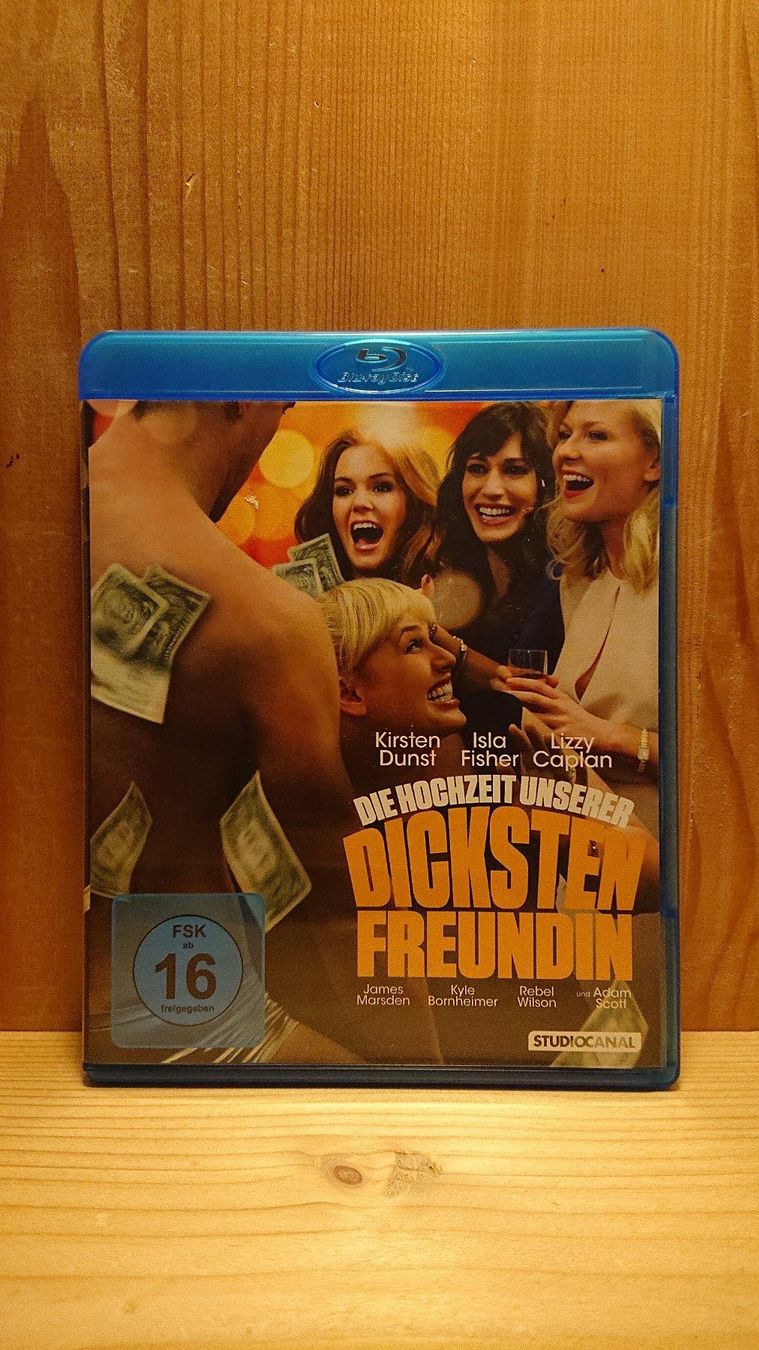 Tutti i DVDs: DIE HOCHZEIT UNSERER DICKSTEN FREUNDIN Blu-Ray – Usato da Wilderswil venduto da Exebub