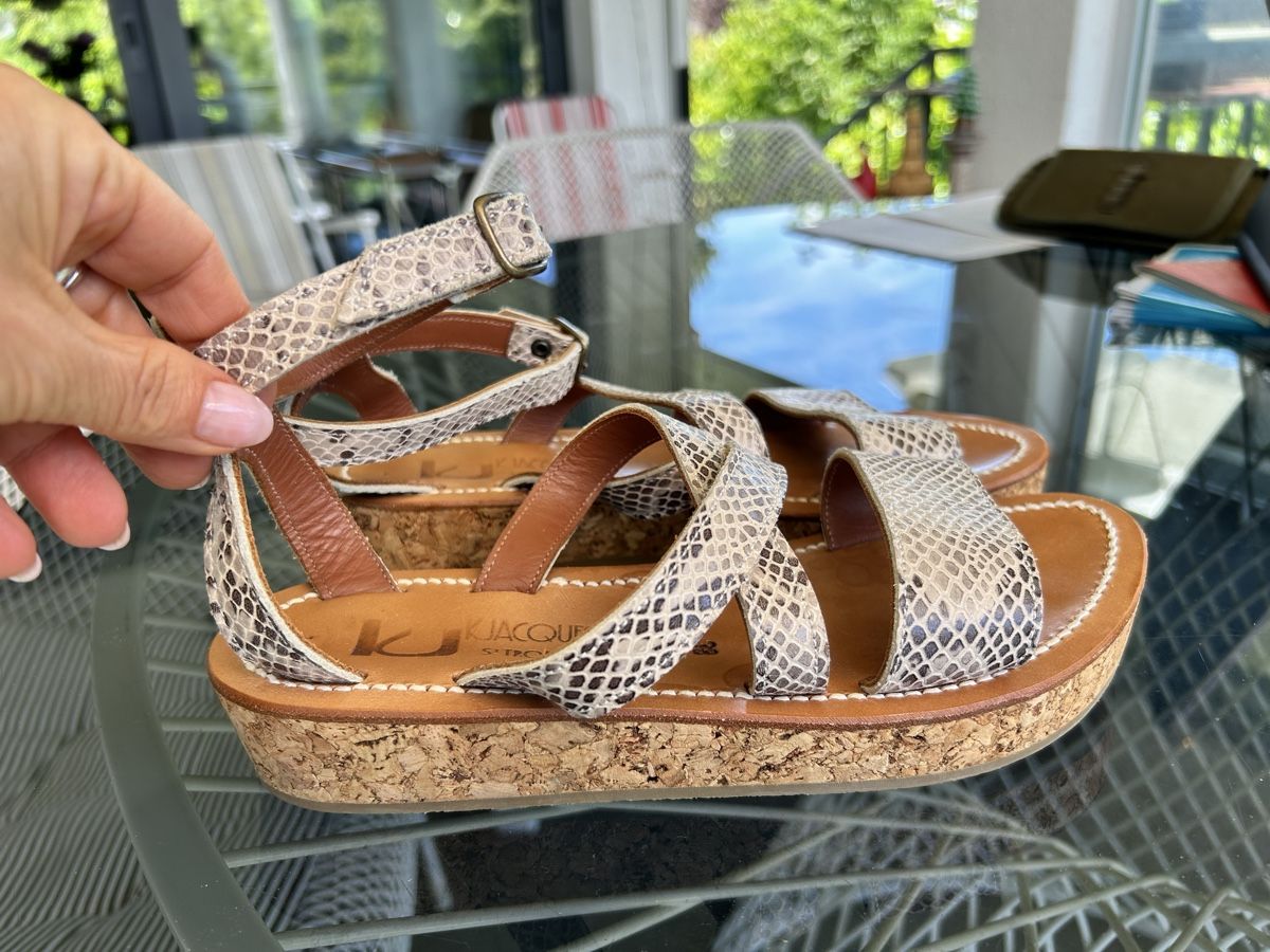 Scarpe da donna: Sandales K. Jacques en 38 neuves – Nuovo (secondo la descrizione) da Lully VD venduto da Garance040 1
