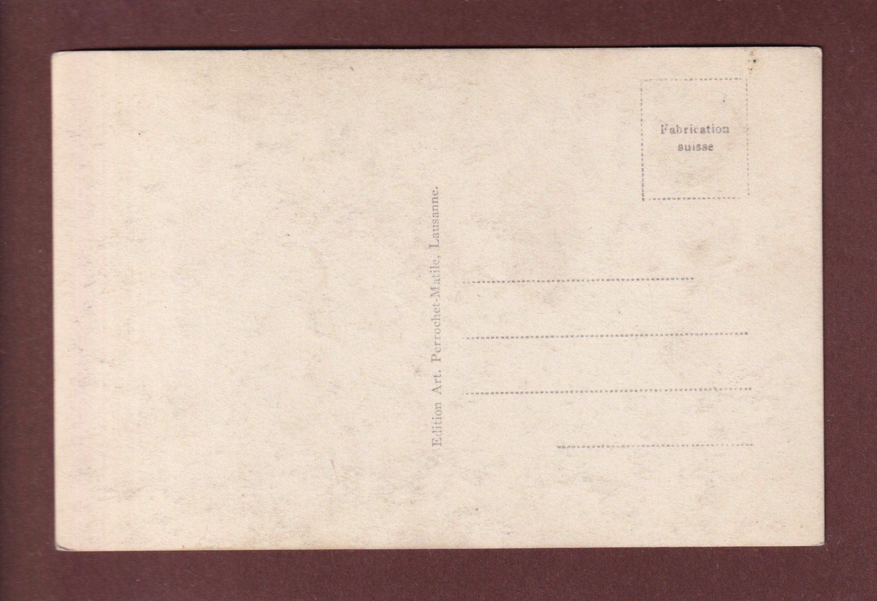 Ansichtskarten: VEVEY - Intérieur de l'Eglise catholique – Gebraucht aus Pully von nicecards-shop 1