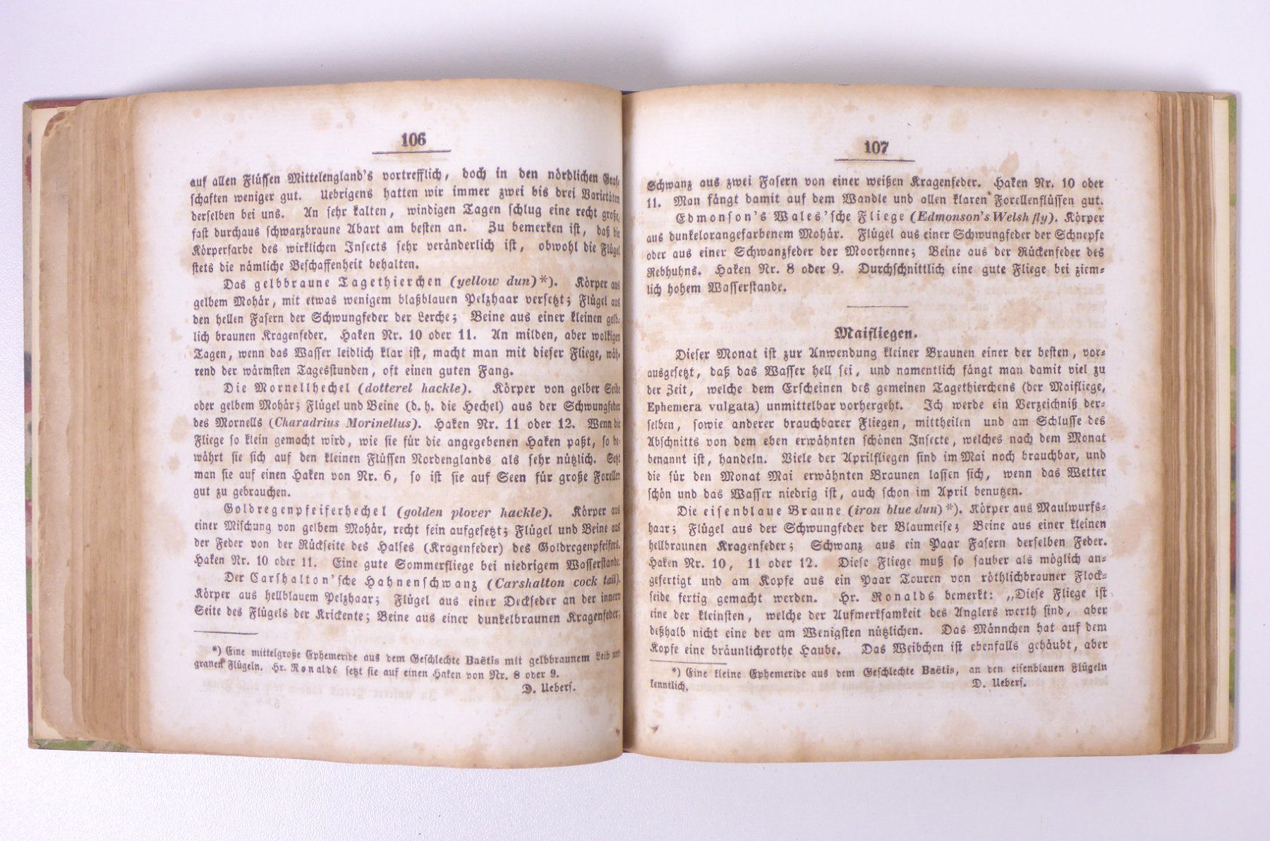 Libri: Ephemera: Taschenbuch der englischen Angelfischerei – Usato da Erschwil venduto da taglang 5