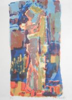Neo Expressionismus Jean-Jacques Morvan 1928-2005 Liebespaar