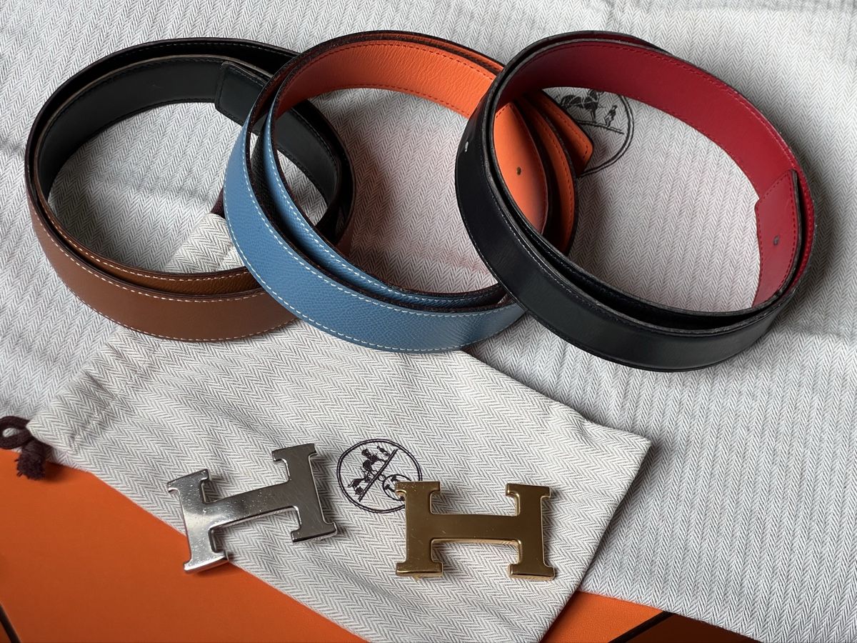 Hermès Cinture: TOP Hermès Gürtel Set – Usato da Zürich venduto da buergli1