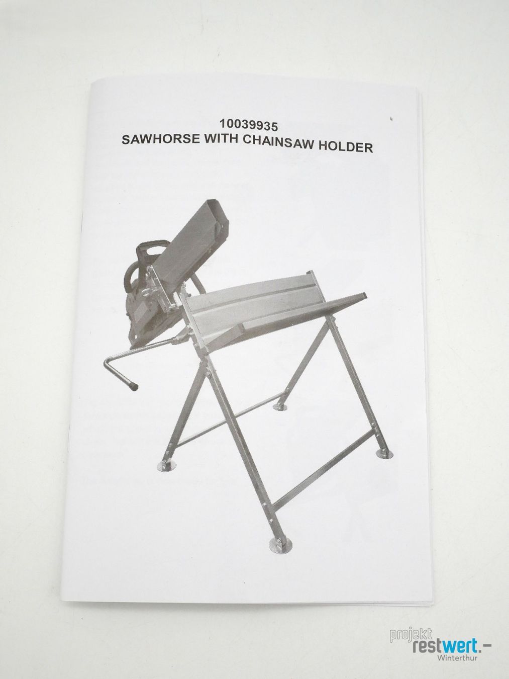 Altro in Utensili da giardino: RELAXDAYS -  Sägebock mit Kettensägenhalter – Nuovo (secondo la descrizione) da Winterthur venduto da Restwert_Winterthur 3