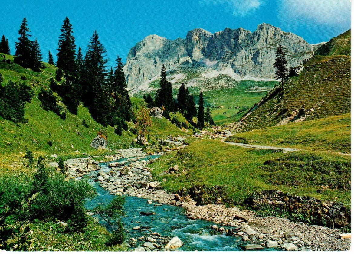 Ansichtskarten: am Weg St. Antönien - Partnun – Gebraucht aus Wolhusen von Curver9