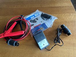 Batterie Ladegeraet Novitec mit Zubehoer, BAAS System