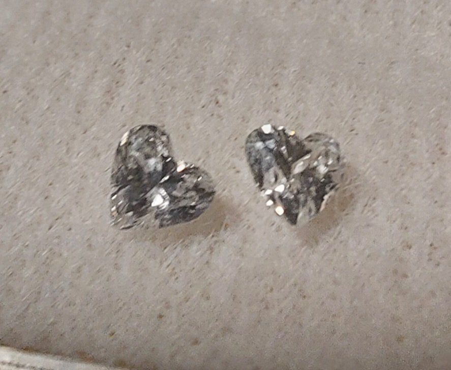 Pietre preziose: Diamant-Herzen (Päärchen) 0.27ct – Nuovo (secondo la descrizione) da Klingnau venduto da Tamina5 2